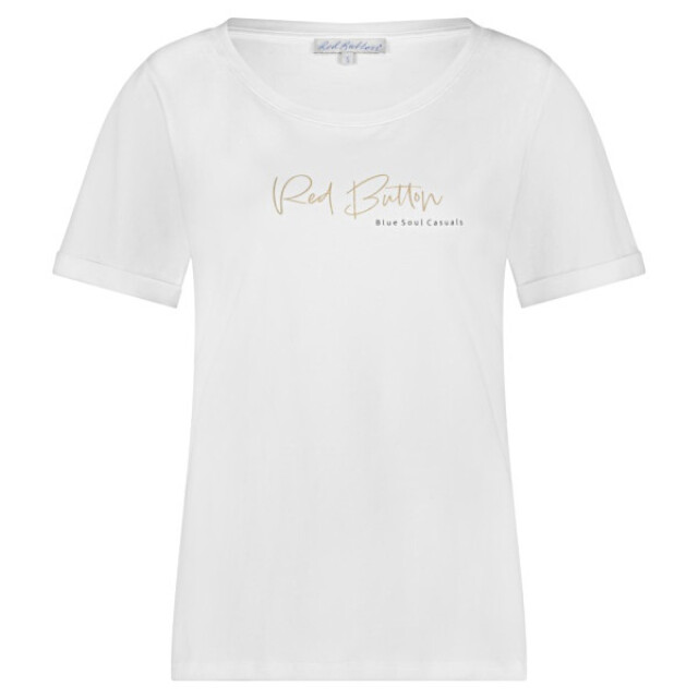 Red Button T-shirt srb4559 temmy dark sand SRB4559 Temmy - dark Sand large