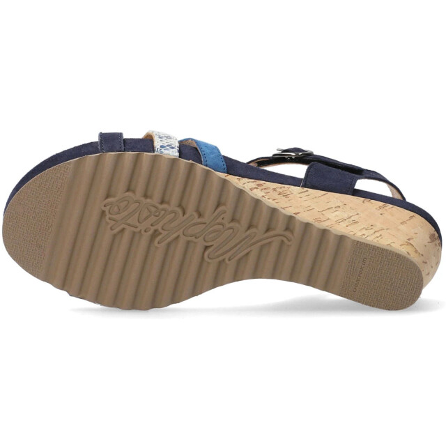 Mephisto Giny Sandalen Blauw Giny large Mephisto Giny Sandalen Blauw Giny large