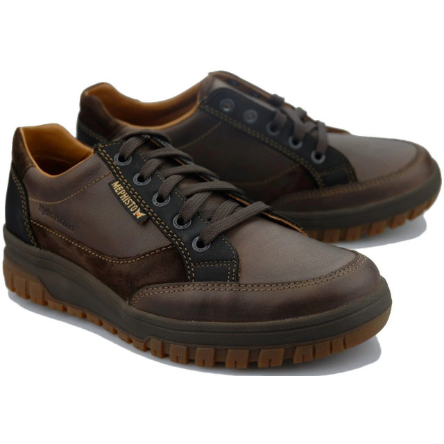 Mephisto Paco Veterschoenen Bruin Paco large