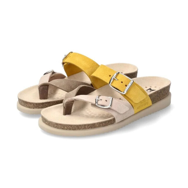 Mephisto Happy Sandalen Beige Happy large