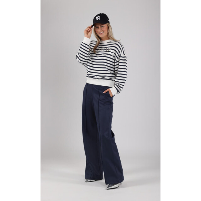 Nukus Noa pullover navy noa pullover off white navy large