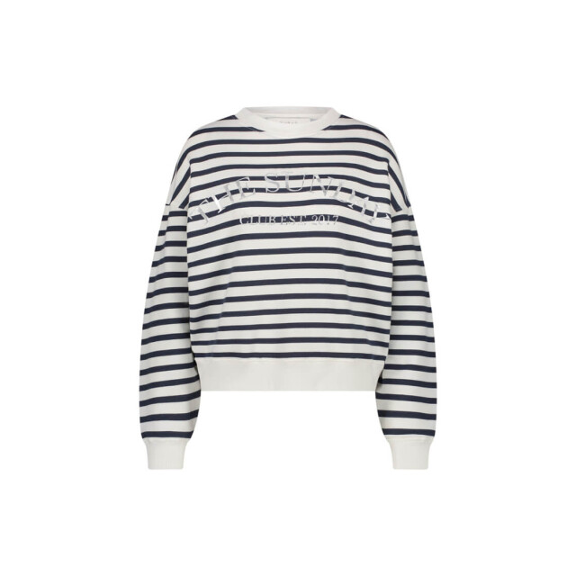 Nukus Noa pullover navy noa pullover off white navy large