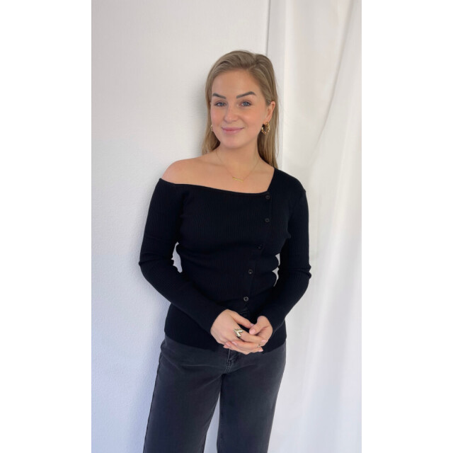 Ready to Wear Luna top Luna top zwart large