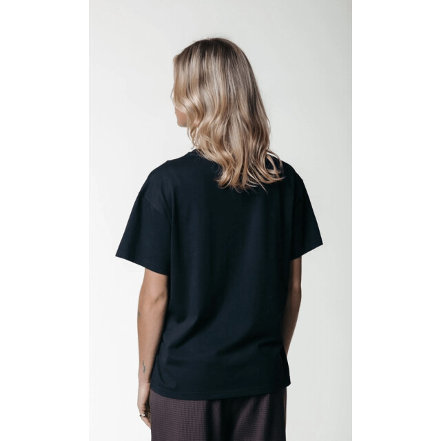 Colourful Rebel Uni label tee black Uni Label Tee Black large