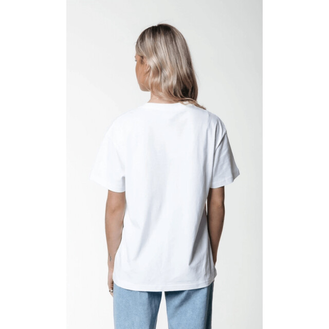 Colourful Rebel Uni label tee standard white Uni Label Tee Standard white large