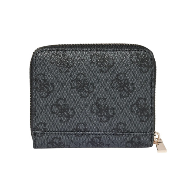 Guess Laurel portemonnee met logo print Guess Zwart Laurel Portemonnee Met Logo print large