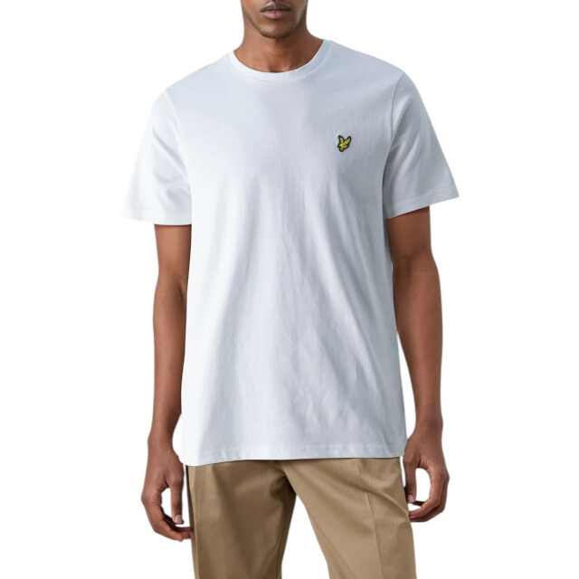 Lyle and Scott Te basic t-shirt Lyle & Scott Witte Basic T-shirt large