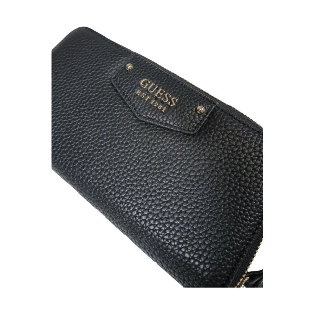 Guess Downtown chic portemonnee Guess Zwart Downtown Chic Portemonnee large
