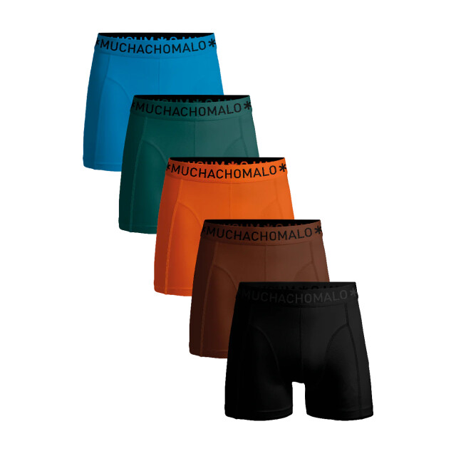Muchachomalo Heren 5-pack boxershorts U-SOLID1010-1128 large