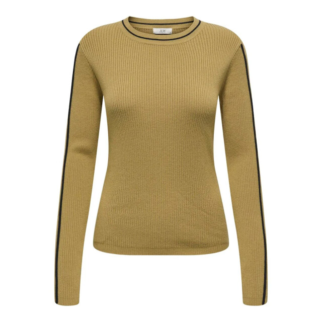 Jacqueline de Yong Josie l/s contrast rib pullover 15338993 large