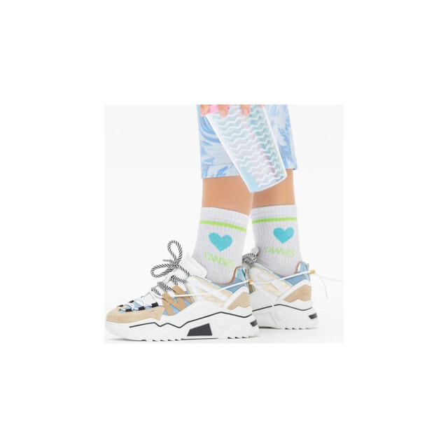 DWRS Label Sneaker met verwisselbaar voetbed J6870-01 Orion denim large