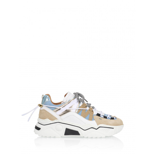 DWRS Label Sneaker met verwisselbaar voetbed J6870-01 Orion denim large