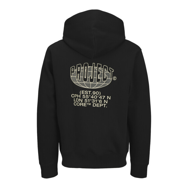 Jack & Jones Jcoconcrete globe sweat hood 12272896 large