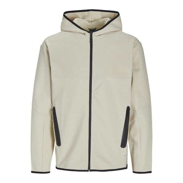 Jack & Jones jcofusion sweat zip hood noos 12260150 moonbeam 05791.198.0008 large