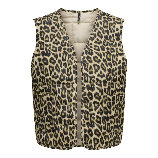 Only Onlannabell quilted leo waistcoat o 15344740 large