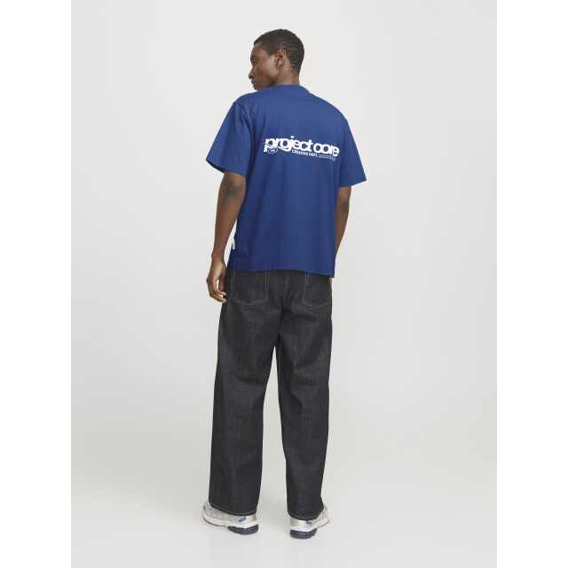 Jack & Jones Jcounion back print tee ss crew noo 12273442 large