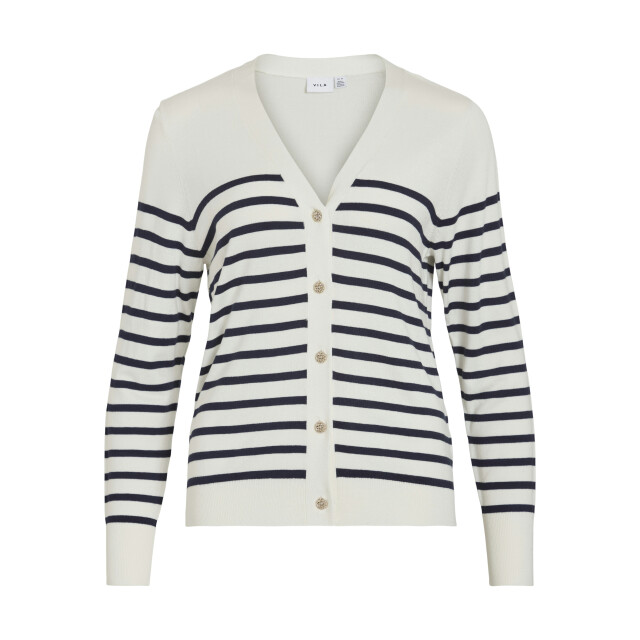 Vila Viwennie v-neck l/s knit cardigan 14100579 large