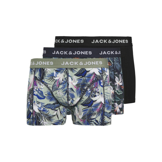 Jack & Jones Heren boxershorts trunks jacbrady flower 3-pack 12268495 large Jack & Jones Heren boxershorts trunks jacbrady flower 3-pack 12268495 large