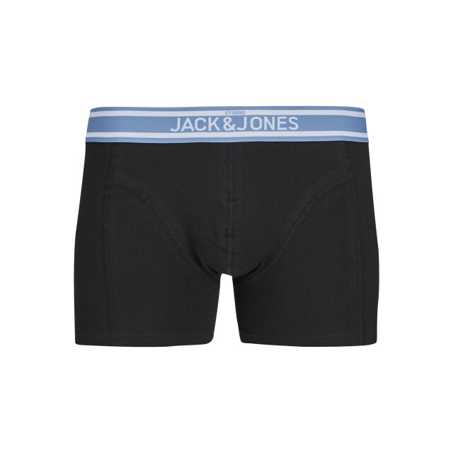 Jack & Jones Heren boxershorts trunks jacteddy 3-pack donkerblauw/zwart 12272108 large