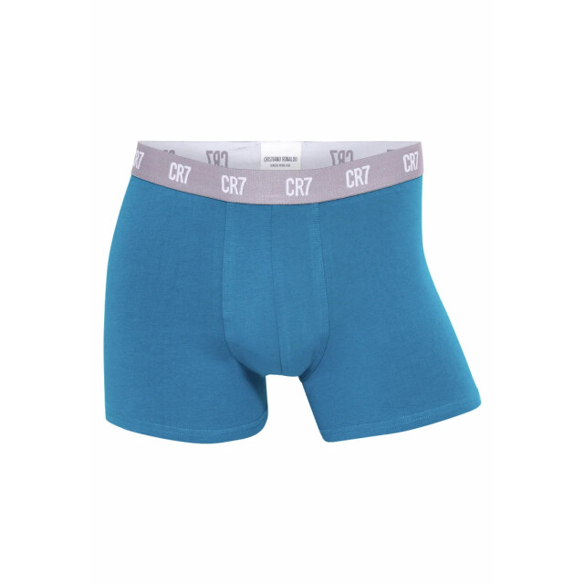 CR7 Heren boxershorts effen blauw/teal/zwart 3-pack CR7-300-8100-49-2717 large