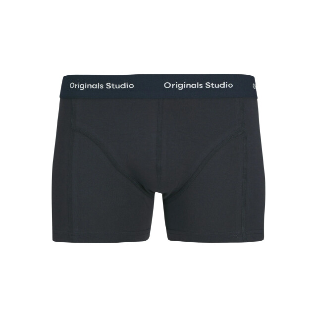 Jack & Jones Heren boxershorts trunks jacvesterbro 5-pack rood/blauw/zwart 12279286 large