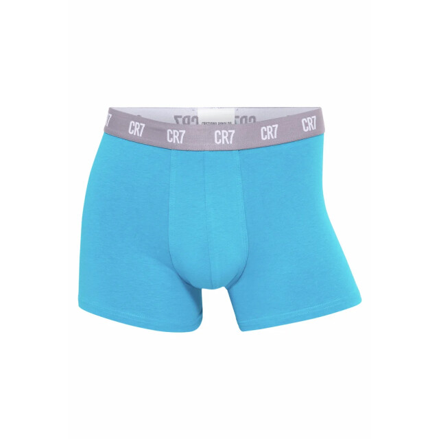 CR7 Heren boxershorts effen blauw/teal/zwart 3-pack CR7-300-8100-49-2717 large