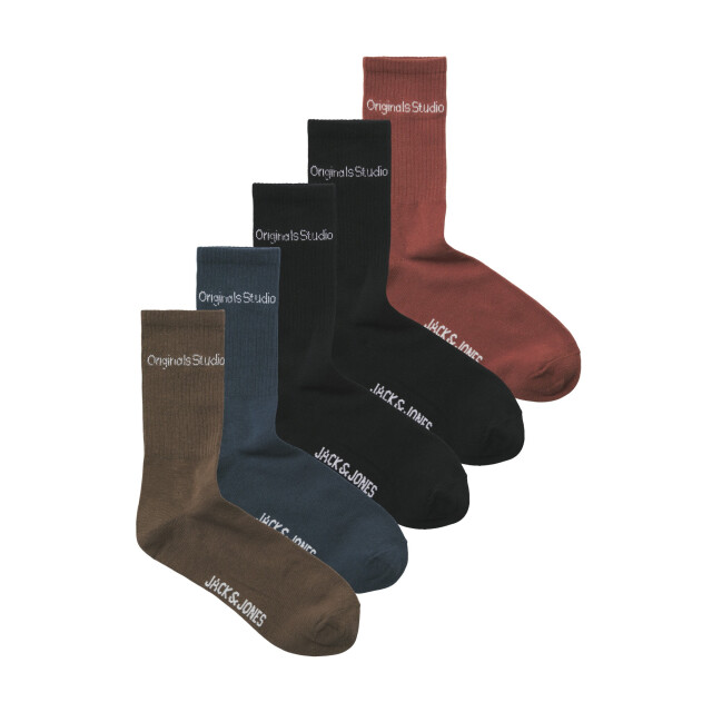 Jack & Jones Sportsokken jongens jacvesterbro tennissokken 5-pack 12274732 large