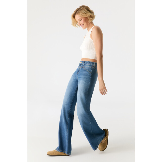 C.O.J. Denim Wide leg medium blue Hazel-114 large
