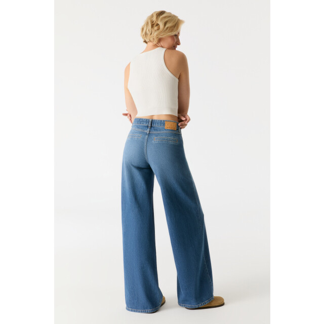 C.O.J. Denim Wide leg medium blue Hazel-114 large