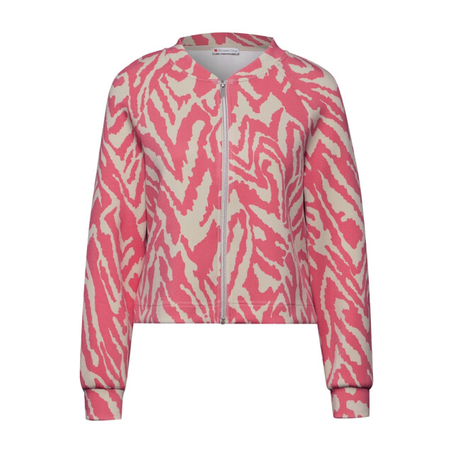 Street One a322599 printed silk look jacket A322599 large