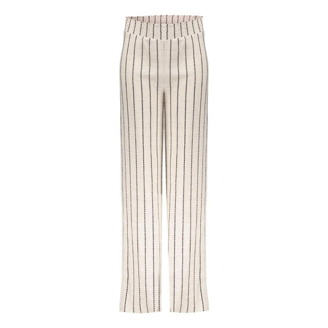 Geisha Zomer broek meisjes gestreept / zwart 51241K-20 - 000720 - sand/black large