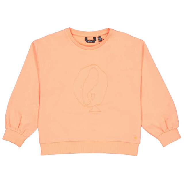 Quapi Zomer sweater meisjes koraal floor QS251 - Floor - koraal large