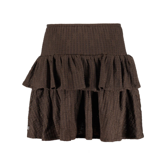 Frankie & Liberty Zomer skort kant meisjes - rebecca FL25223 - Ice Coffee Brown - Rebecca large