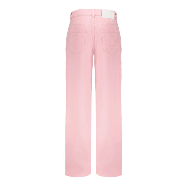 Frankie & Liberty Zomer jeans broek straight leg meisjes - frankie FL25002 - Sorbet Pink - Frankie large