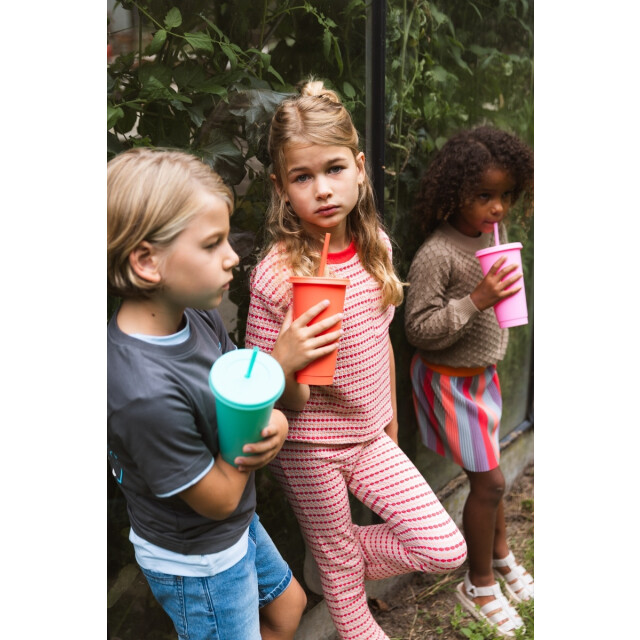 Quapi Zomer broek meisjes - froukje QS251 - Froukje - roze rood large