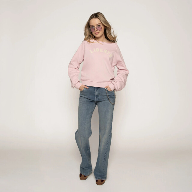 Frankie & Liberty Zomer sweatshirt meisjes - rachel FL25202 - Sorbet Pink - Rachel large