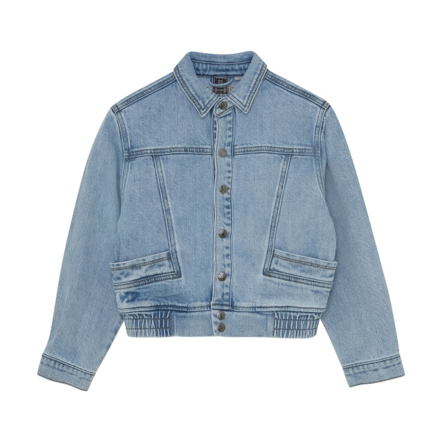 Indian Blue Zomer spijkerjas meisjes licht embroidery 970108-7775-Light Denim Blue large