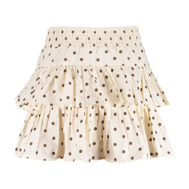 Frankie & Liberty Zomer skort stippen meisjes - rebecca FL25223B - Mineral Sand - Rebecca large