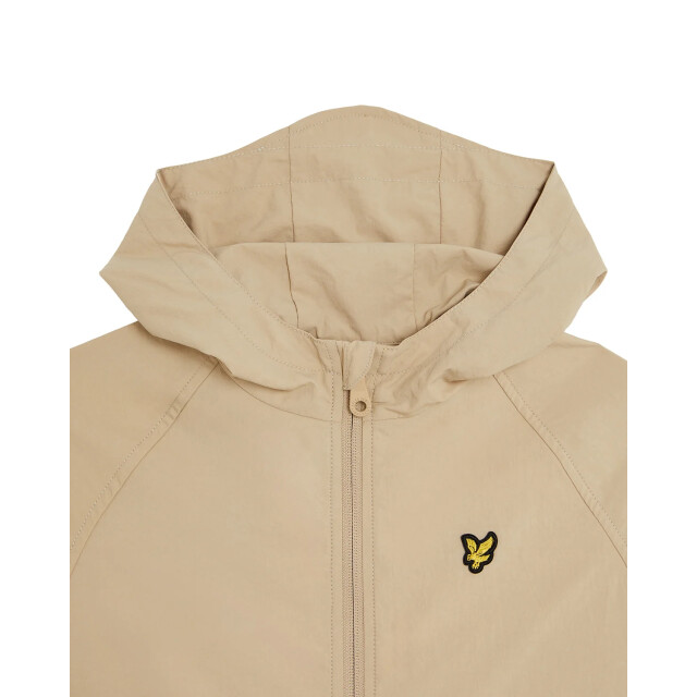 Lyle and Scott Zomerjas jongens stone capuchon JKB2202V-Z151 Stone large