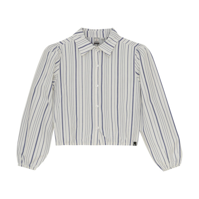 Indian Blue Zomer shirt l/s meisjes navy gestreept 970190-7939-Blueprint large