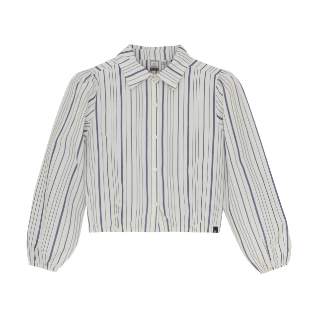 Indian Blue Zomer shirt l/s meisjes navy gestreept 970190-7939-Blueprint large