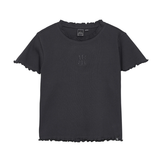Indian Blue Zomer t-shirt s/s meisjes - cropped 970122-1919-Phantom large