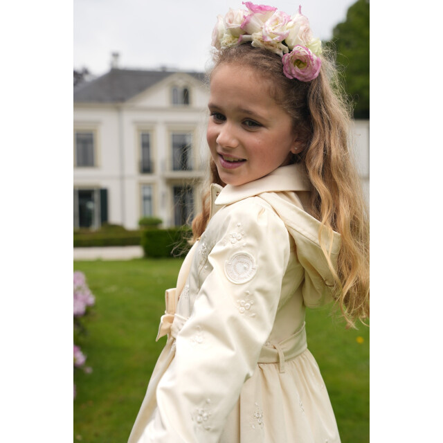 Le Chic Zomer zomerjas meisjes wit embroidery belsa C411-5203-008 large