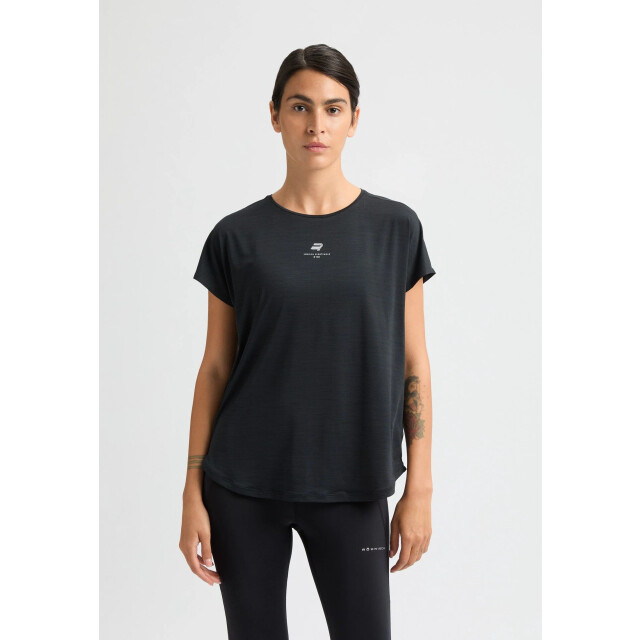 Röhnisch motion loose tee t-shirt training km dames - 068233_990-M large