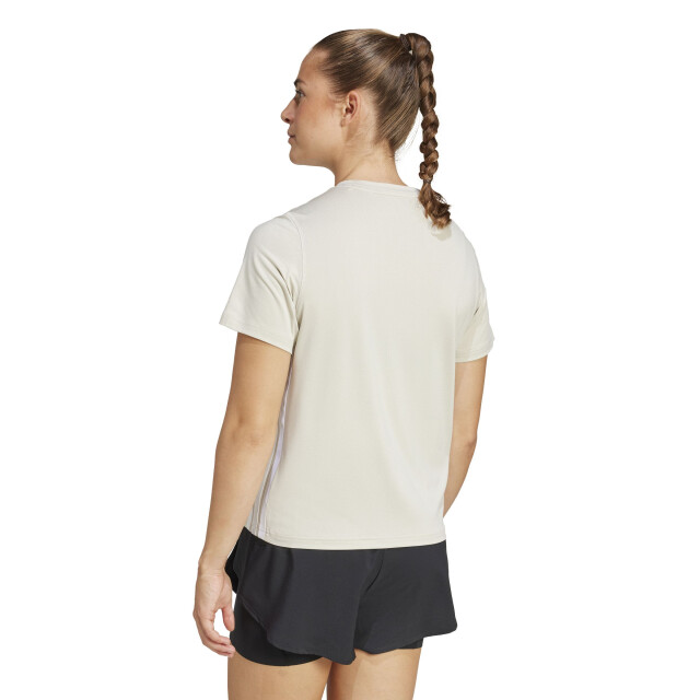 Adidas te 3s crew tee t-shirt training km dames - 069345_900-M large