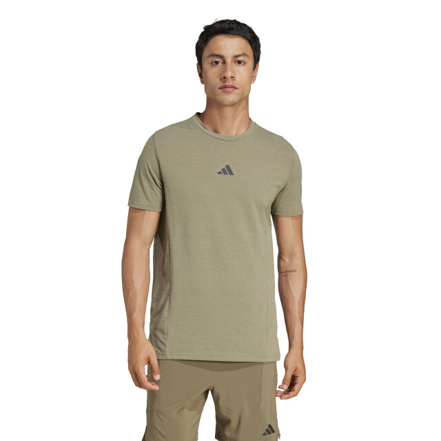 Adidas d4t tee t-shirt training km heren - 069354_300-XL large