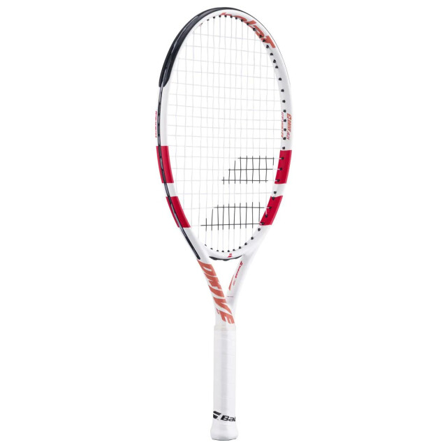 Babolat drive junior 23 white nc tennis racket jongens - 069284_100-1SIZE large