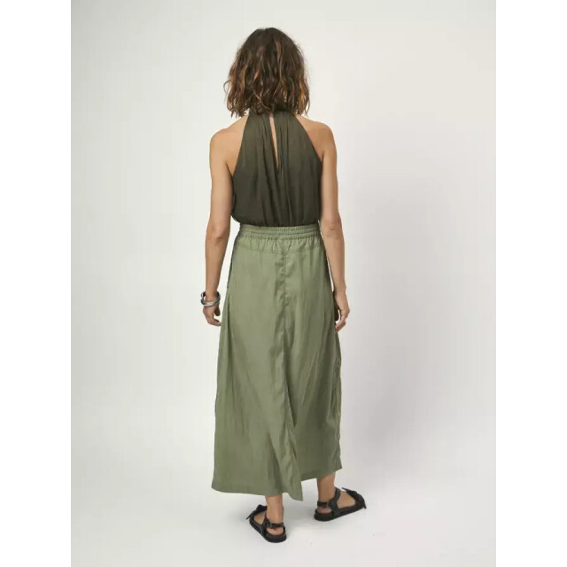 Dante 6 D6 fame pleated halter top D6 Fame Pleated Halter Top/692 Utility Green large