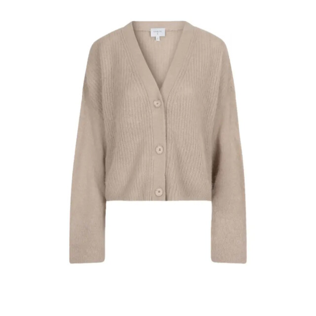 Dante 6 D6 utah cropped cardigan D6 Utah Cropped Cardigan/450 Timeless Taupe large