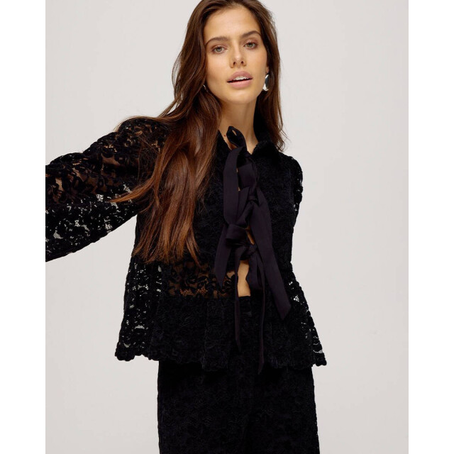Harper & Yve Blouse lange mouw ss25p606 maral Harper & Yve Blouse lange mouw SS25P606 MARAL large